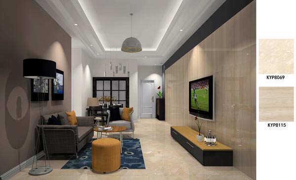 金艾陶家裝:佛山保利紫山國際90㎡中式風格裝修鑒賞