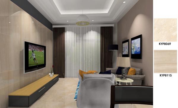 金艾陶家裝:佛山保利紫山國際90㎡中式風格裝修鑒賞