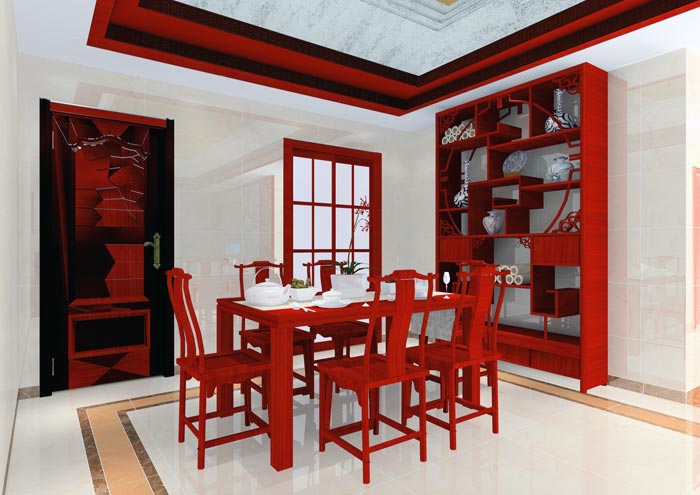 金艾陶家裝:佛山合景新鴻基·瀧景113㎡新中式裝修效果鑒賞