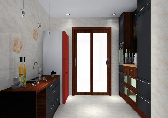 金艾陶家裝:井岡山和諧家園安置小區130㎡中式風格裝修鑒賞