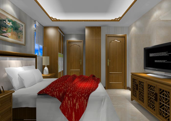 金艾陶家裝:佛山龍湖春江名城120㎡的中式風格裝修鑒賞