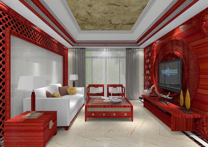 金艾陶家裝：佛山佛山容桂頤澳花園112㎡的中式風格裝修鑒賞